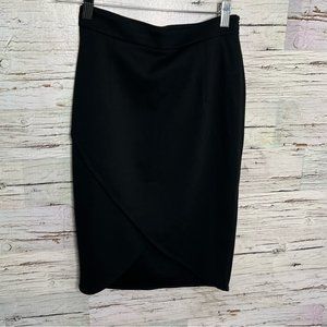 Banana republic black pencil skirt size 0P / 25 NWT